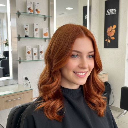 SHOT - Vopsea profesionala BLEACH & COLOR 80 ml - COPPER [1]