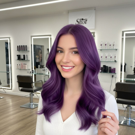 SHOT - Vopsea profesionala BLEACH & COLOR 80 ml - PURPLE [1]
