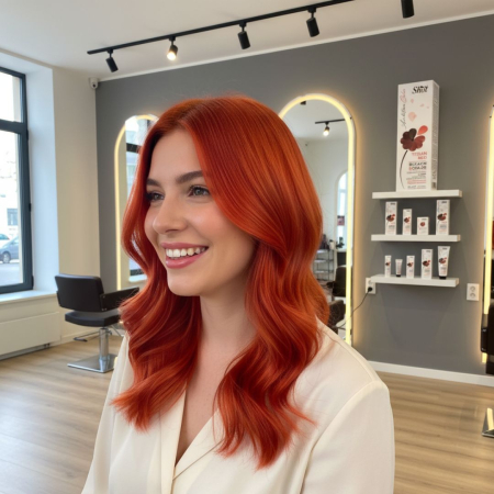 SHOT - Vopsea profesionala BLEACH & COLOR 80 ml - TITIAN RED [1]