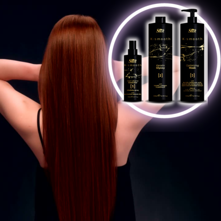 SHOT - Tratament de indreptarea parului - K-Smooth Shot - set 3 produse - EXCLUSIV PENTRU SALON