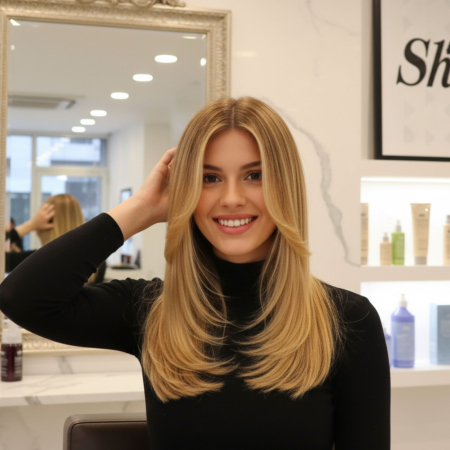 Vopsea de păr profesională fără amoniac 100 ml - SHOT - BTB NATURAL  - 7.0 [1]