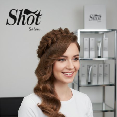 Vopsea de păr profesională fără amoniac 100 ml - SHOT - BTB NATURAL  - 7.13 [1]