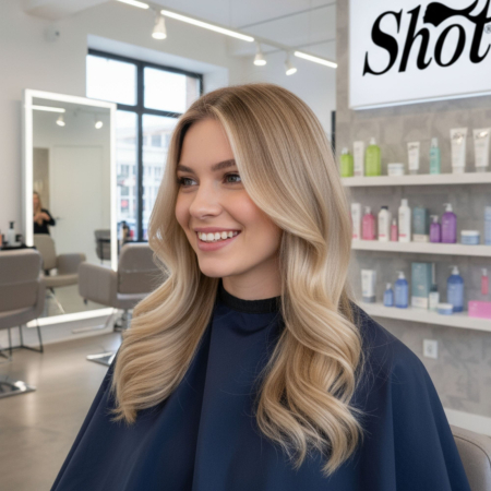 Vopsea de păr profesională fără amoniac 100 ml - SHOT - BTB NATURAL  - 8.0 [1]