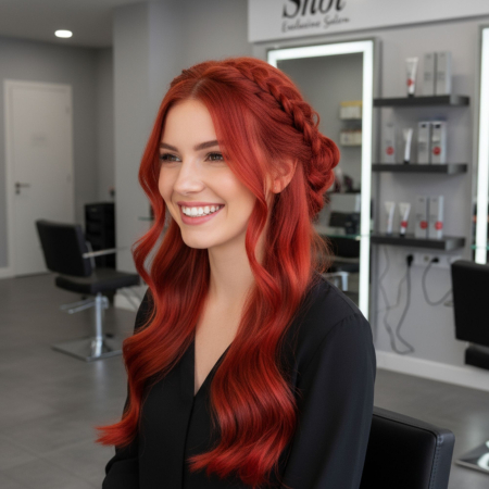 Vopsea de păr profesională fără amoniac 100 ml - SHOT - BTB NATURAL  - 8.66 [1]