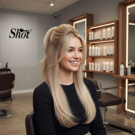 Vopsea de păr profesională fără amoniac 100 ml - SHOT - BTB NATURAL  - 8.81 [1]