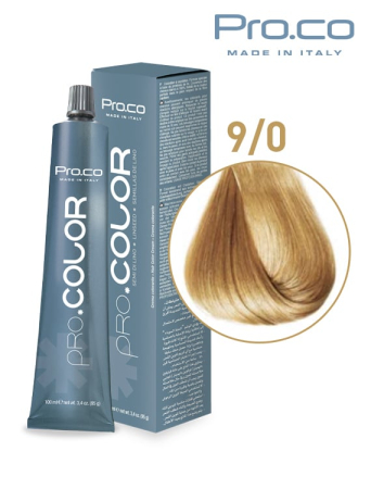Branduri - Vopsea de păr profesională PRO.COLOR 100 ml - Pro.Co - 9/0 BLOND EXTRA DESCHIS