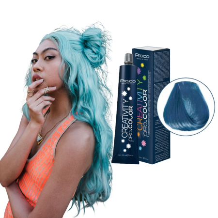 Branduri - Vopsea păr directă CREATIVITY PRO.COLOR 100 ml - JEANS