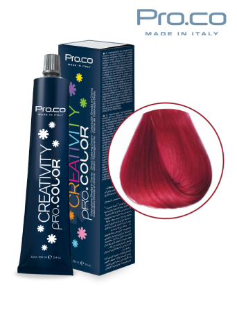 Vopsea păr directă CREATIVITY PRO.COLOR 100 ml - ROSU [1]