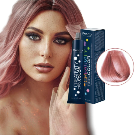 Branduri - Vopsea păr directă CREATIVITY PRO.COLOR 100 ml - ROZ