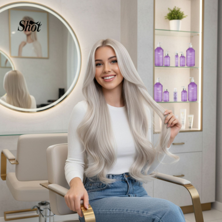 Vopsea profesionala pentru par 100 ml - SHOT - BTB BLOND - 12.01S [1]