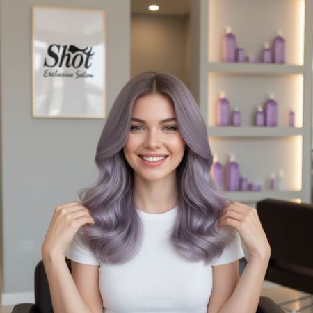 Vopsea profesionala pentru par 100 ml - SHOT - BTB BLOND - 12.9S [1]