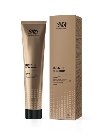 Vopsea profesionala pentru par 100 ml - SHOT - BTB BLOND - 8SV [2]