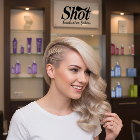 Vopsea profesionala pentru par 100 ml - SHOT - BTB COLORED - 10.1 [1]