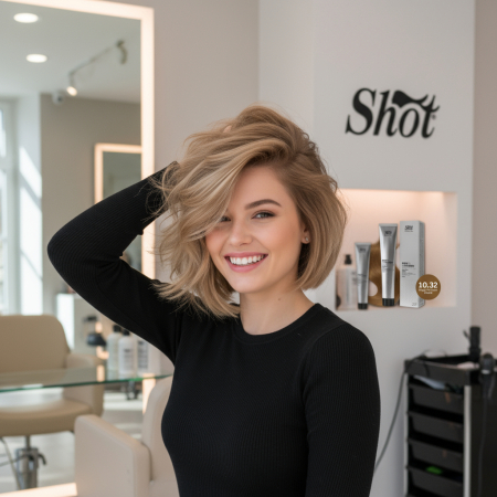 Vopsea profesionala pentru par 100 ml - SHOT - BTB COLORED - 10.32 [1]