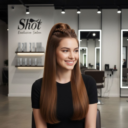 Vopsea profesionala pentru par 100 ml - SHOT - BTB COLORED - 5.00 [1]