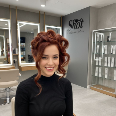 Vopsea profesionala pentru par 100 ml - SHOT - BTB COLORED - 5.65 [1]