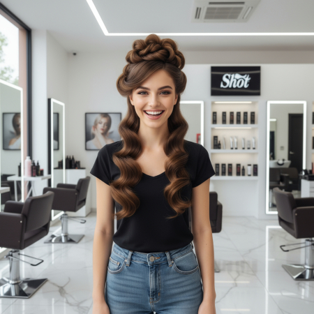 Vopsea profesionala pentru par 100 ml - SHOT - BTB COLORED - 6.3 [1]