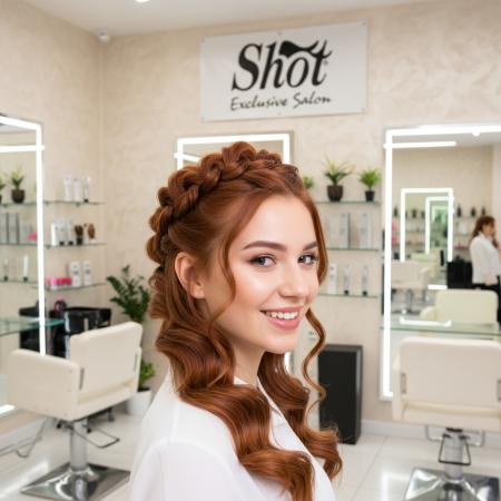 Vopsea profesionala pentru par 100 ml - SHOT - BTB COLORED - 6.44 [1]