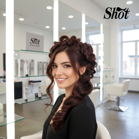 Vopsea profesionala pentru par 100 ml - SHOT - BTB COLORED - 6.56 [1]