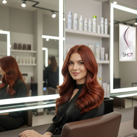 Vopsea profesionala pentru par 100 ml - SHOT - BTB COLORED - 7.56 [3]