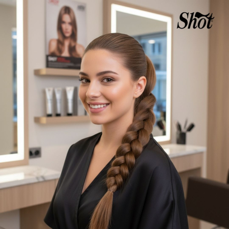 Vopsea profesionala pentru par 100 ml - SHOT - BTB COLORED - 7 MATT [1]