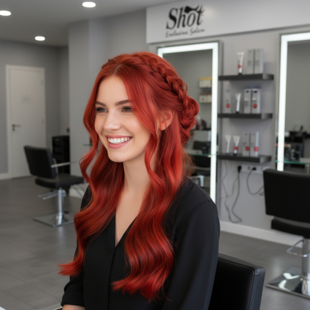 Vopsea profesionala pentru par 100 ml - SHOT - BTB COLORED - 8.66 [1]