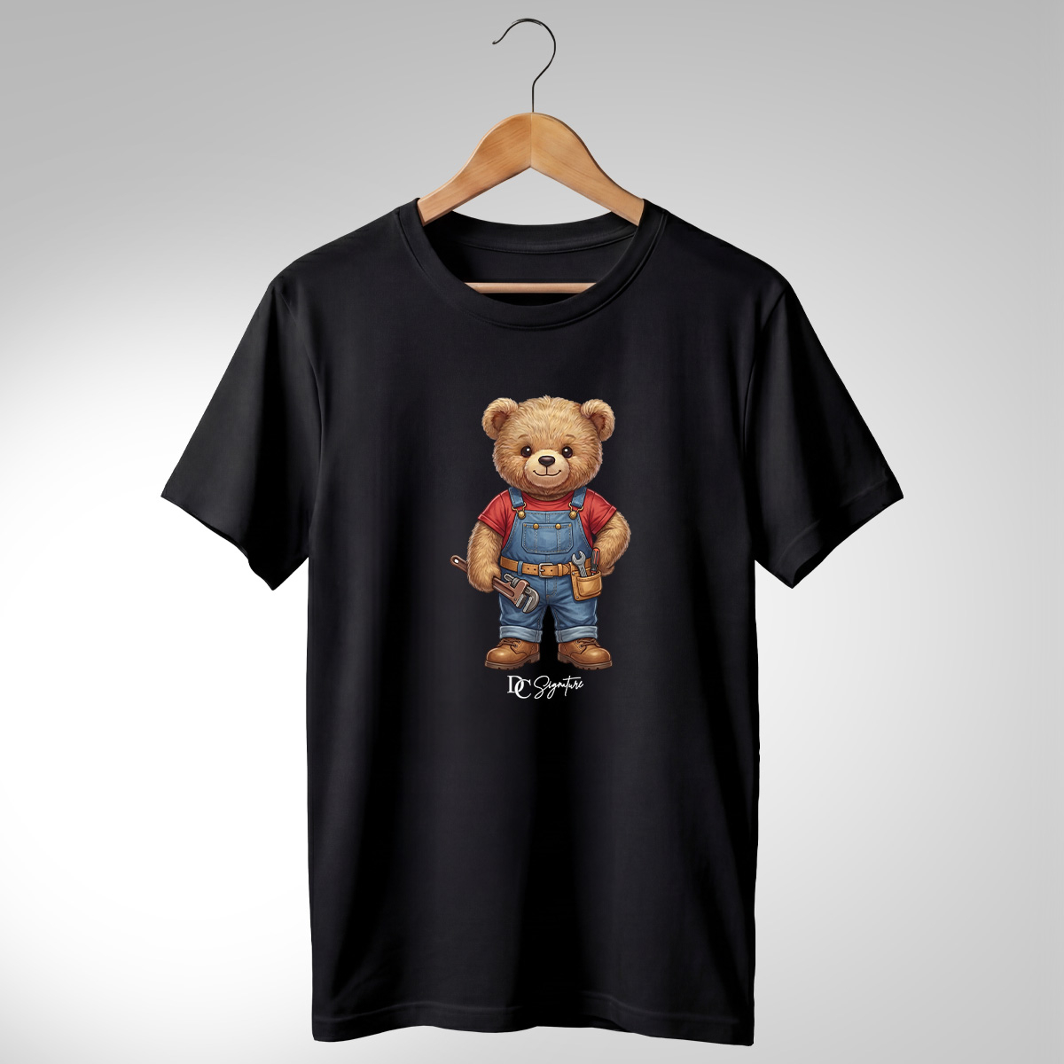 Tricou personalizat "Ursuleț Instalator" [2]