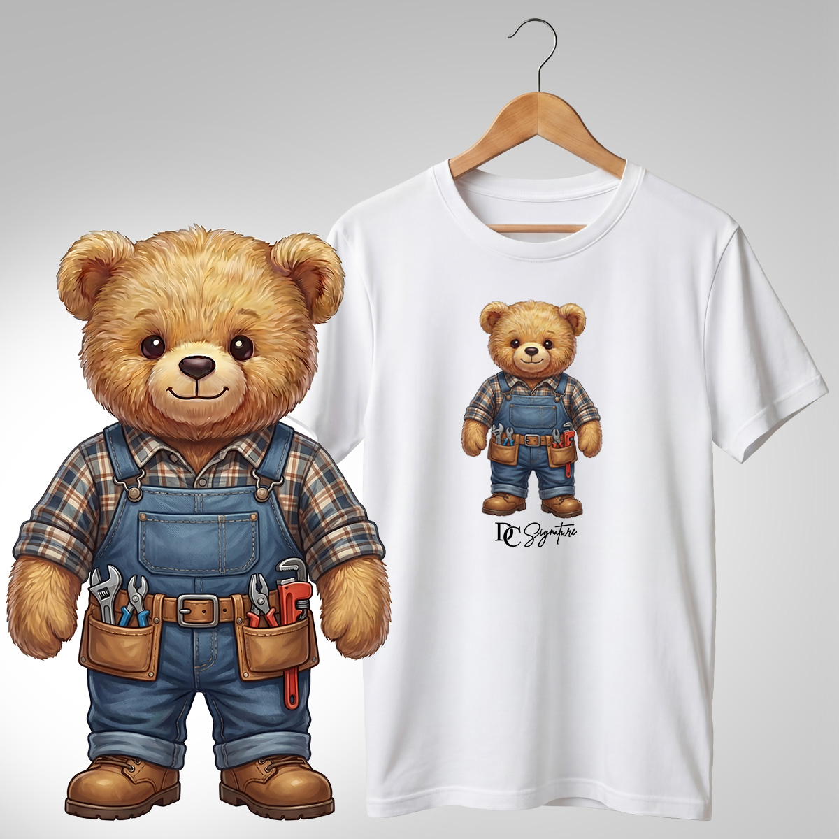 Tricou personalizat "Ursuleț Meșter" [2]