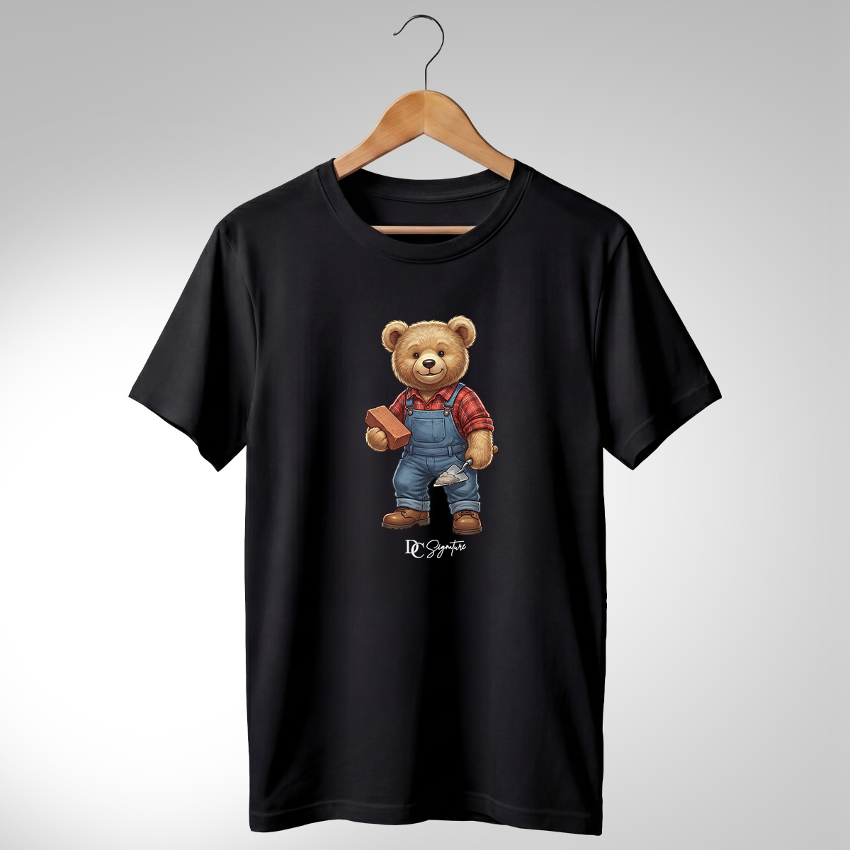 Tricou personalizat "Ursuleț Zidar" [2]