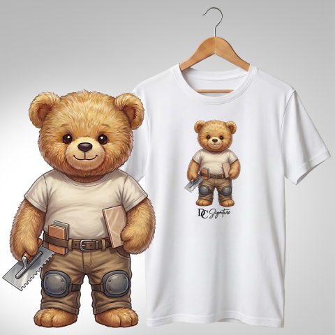 Meseriași - Tricou personalizat "Ursuleț Faianțar"