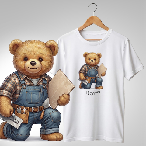 Meseriași - Tricou personalizat "Ursuleț Faianțar"