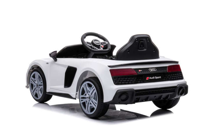 Mașină Electrică pentru Copii Audi R8 A300 12V Alb [5]