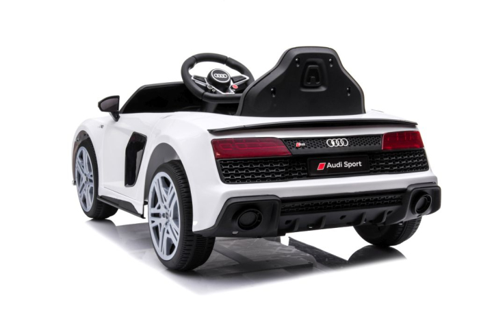 Mașină Electrică pentru Copii Audi R8 A300 12V Alb [10]