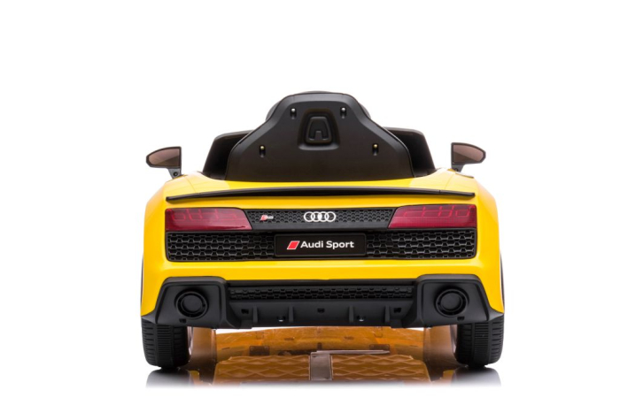 Mașină Electrică pentru Copii Audi R8 12V Galben [5]
