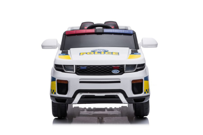 Mașină Electrică pentru Copii Poliție 12V Alb [2]