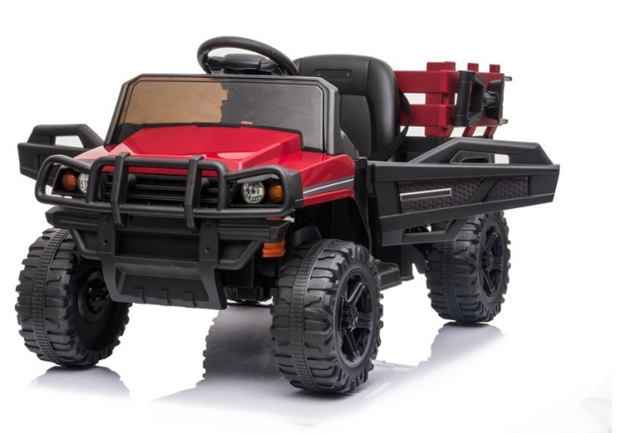 Mașină Electrică pentru Copii 4x4 12V Roșu [10]