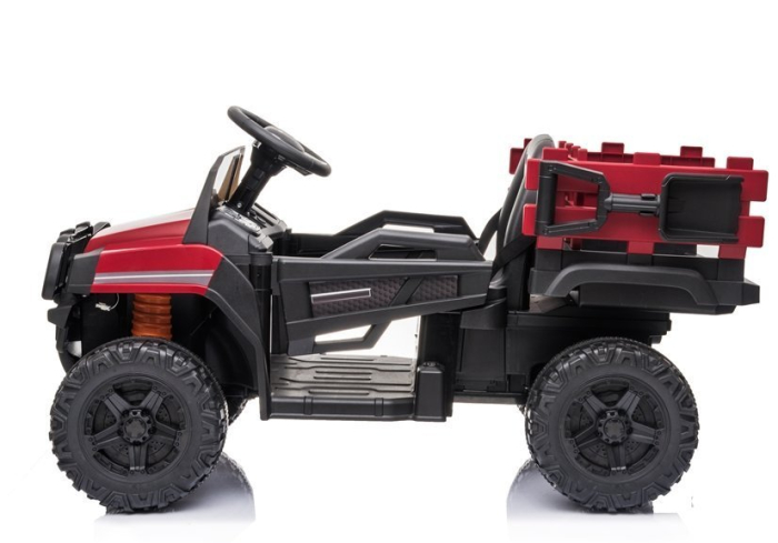 Mașină Electrică pentru Copii 4x4 12V Roșu [4]