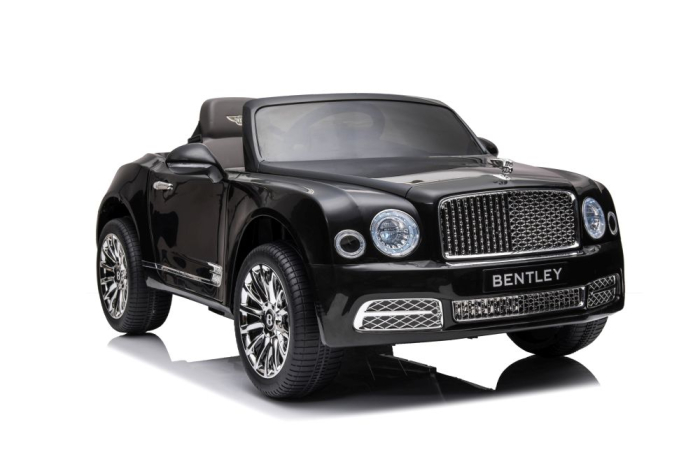 Mașinuță electrică pentru copii  Bentley Mulsanne – negru lucios [2]