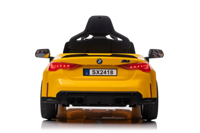 Mașină Electrică pentru Copii BMW M4 12V 90W Galben [6]