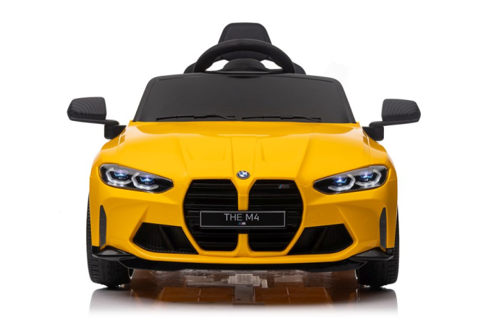 Mașină Electrică pentru Copii BMW M4 12V 90W Galben [10]