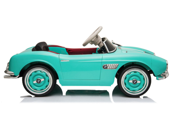 Mașină Electrică pentru Copii BMW Retro Albastru Deschis [4]
