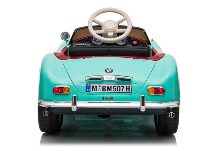 Mașină Electrică pentru Copii BMW Retro Albastru Deschis [3]