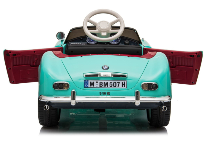 Mașină Electrică pentru Copii BMW Retro Albastru Deschis [7]
