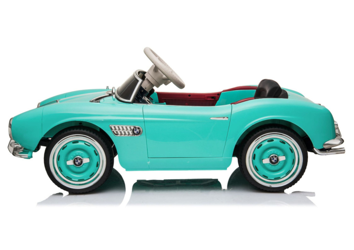Mașină Electrică pentru Copii BMW Retro Albastru Deschis [5]