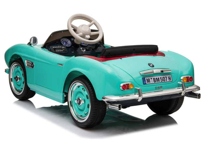 Mașină Electrică pentru Copii BMW Retro Albastru Deschis [9]