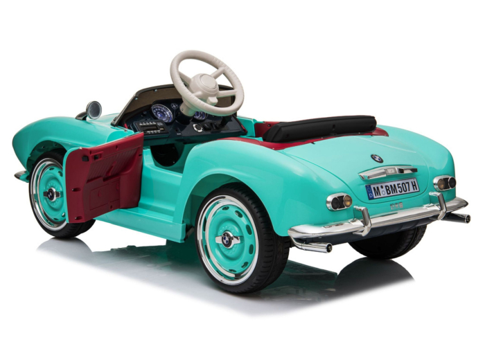 Mașină Electrică pentru Copii BMW Retro Albastru Deschis [6]