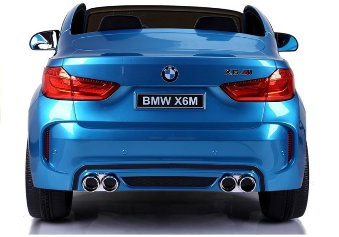 Mașină Electrică pentru Copii BMW X6M 12V 2 Locuri Albastru [11]