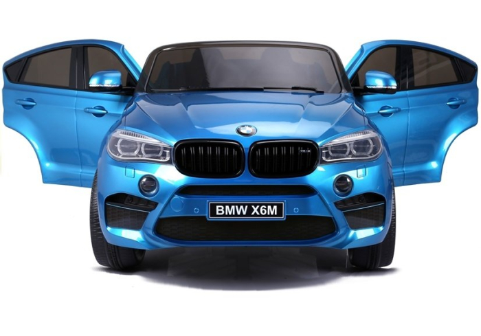 Mașină Electrică pentru Copii BMW X6M 12V 2 Locuri Albastru [4]