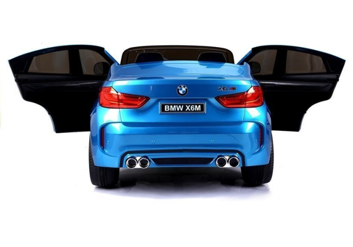 Mașină Electrică pentru Copii BMW X6M 12V 2 Locuri Albastru [10]