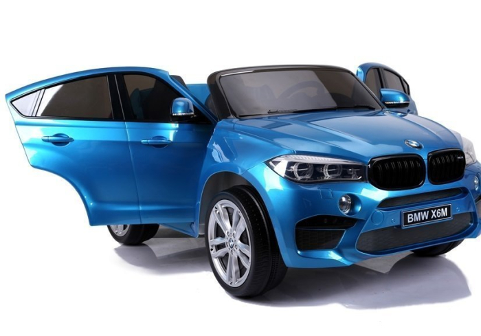 Mașină Electrică pentru Copii BMW X6M 12V 2 Locuri Albastru [3]